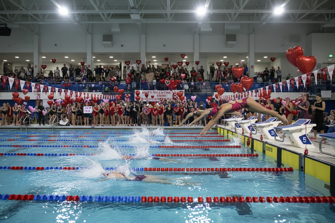 Active COCO Heads to Orange County for a Valentine's Swim Meet Weekend